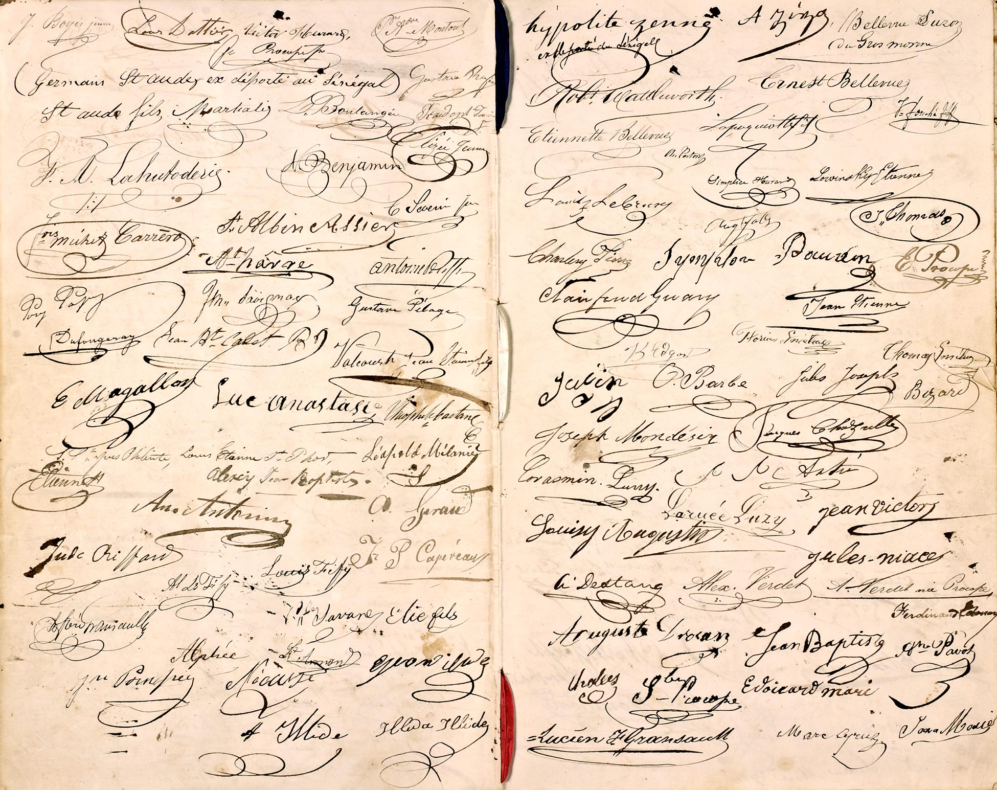 Pétition en faveur de la nomination de Bissette