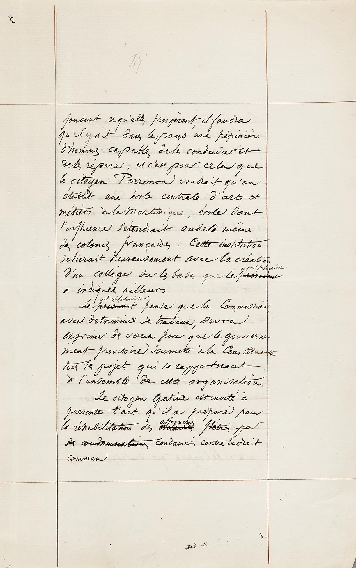 Séance du 11 mars 1848
