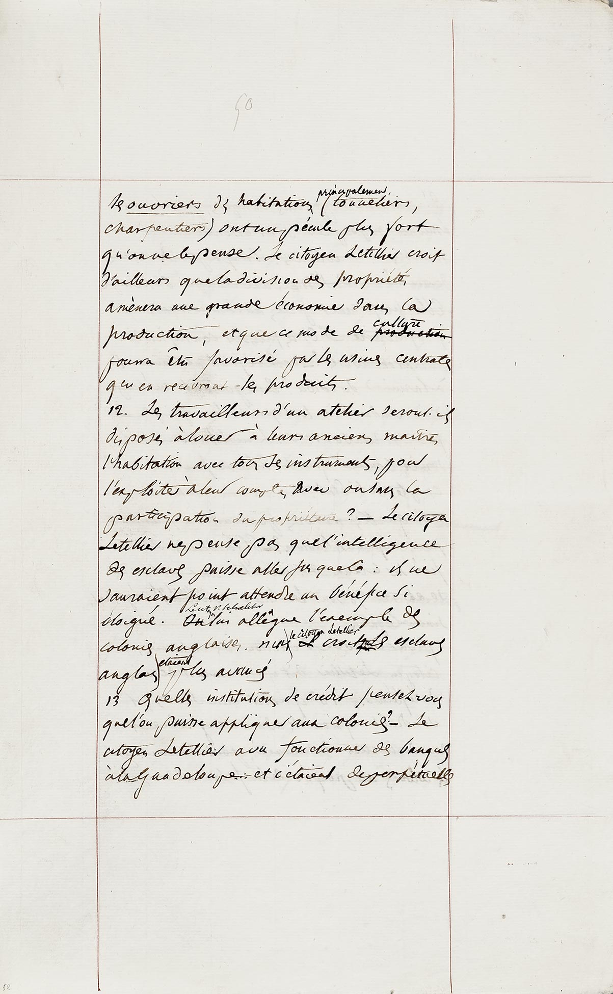 Séance du 11 mars 1848