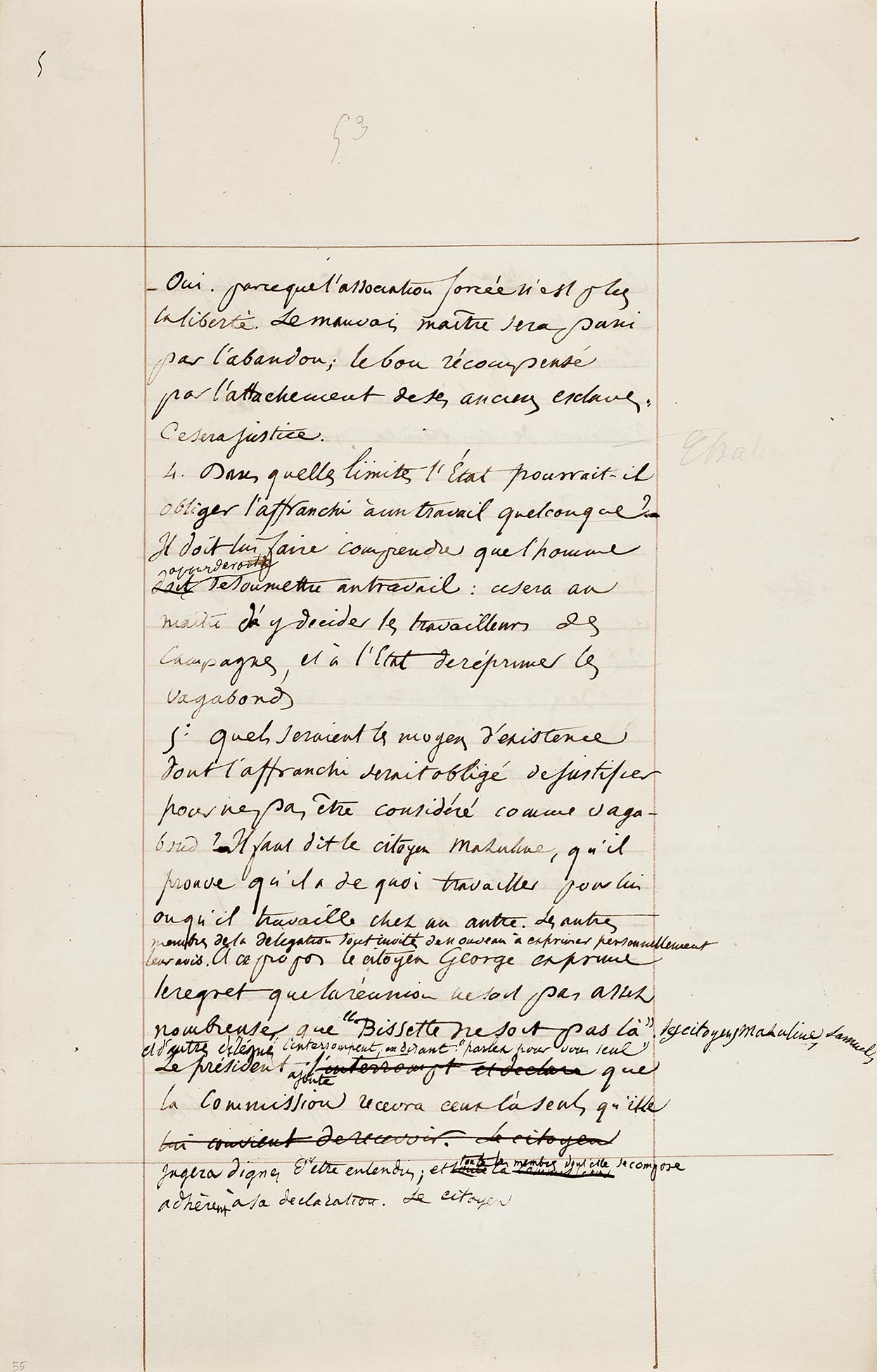 Séance du 11 mars 1848