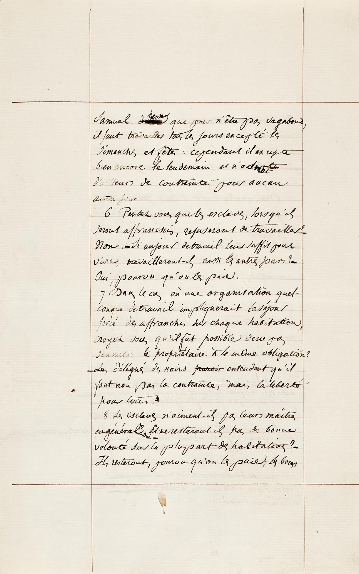Séance du 11 mars 1848