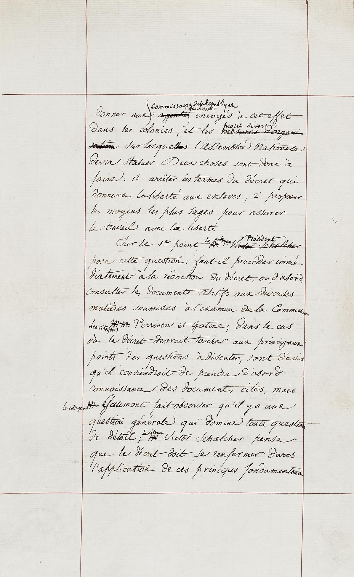 Séance du 6 mars 1848