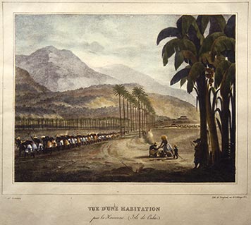 Vue d’une habitation près de La Havane