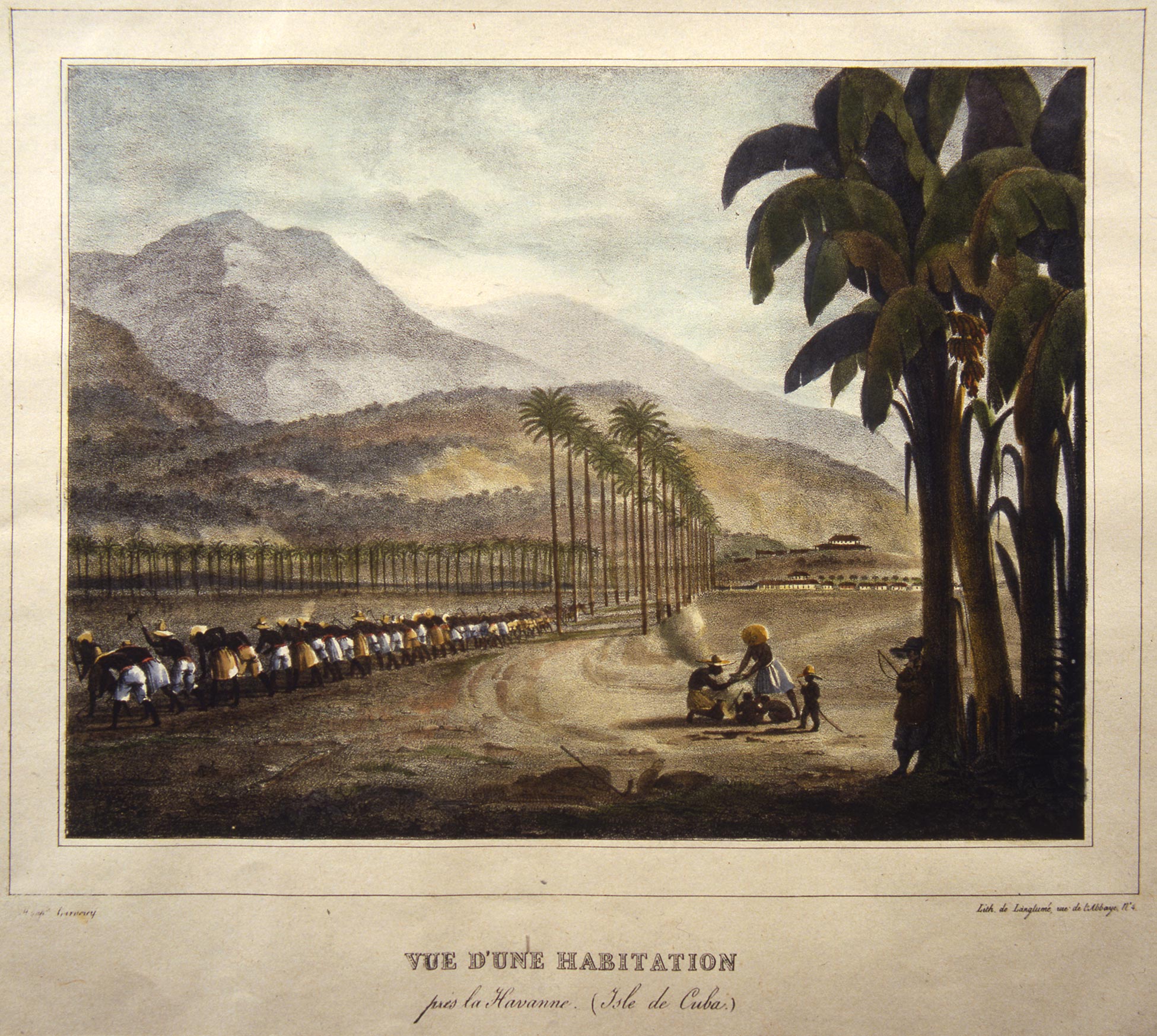 Vue d'une habitation près de La Havane