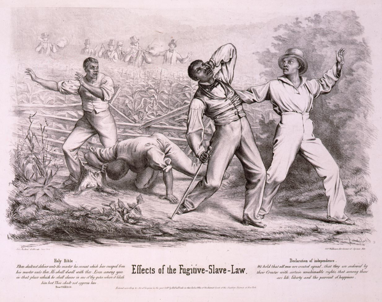 Effects of the fugitive slave law