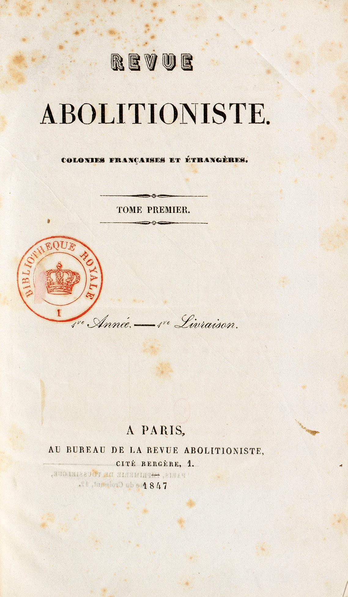 Revue abolitionniste