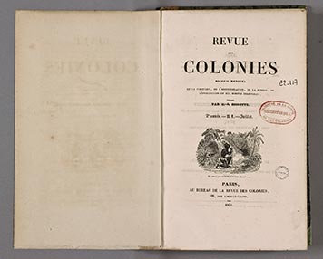 Revue des colonies