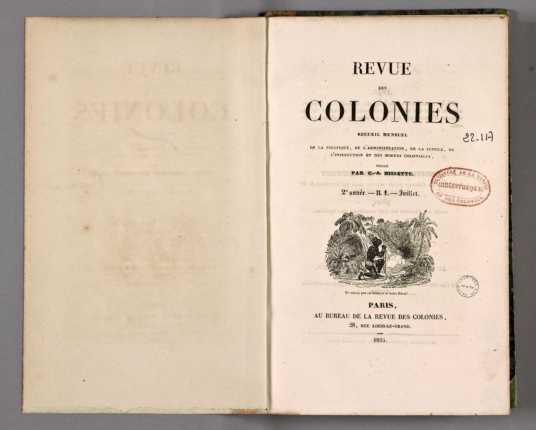Revue des colonies