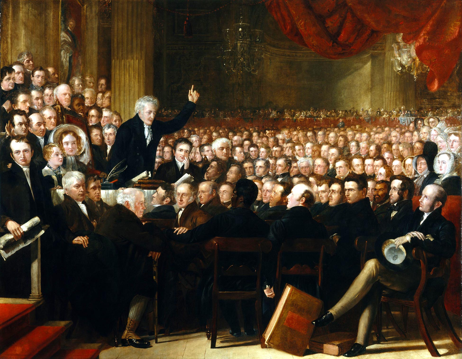 convention de Londres, 1840 Benjamin Haydon