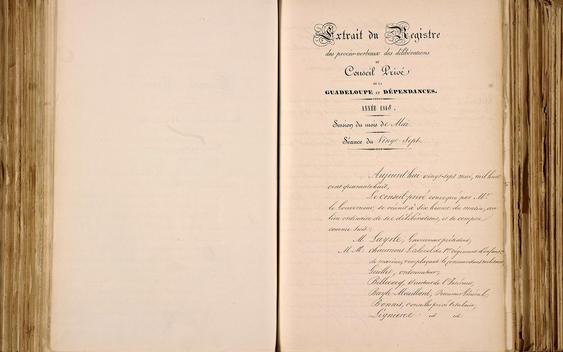 Conseil privé de la Guadeloupe