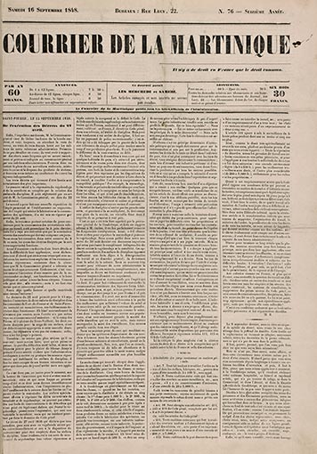 Courrier de la Martinique