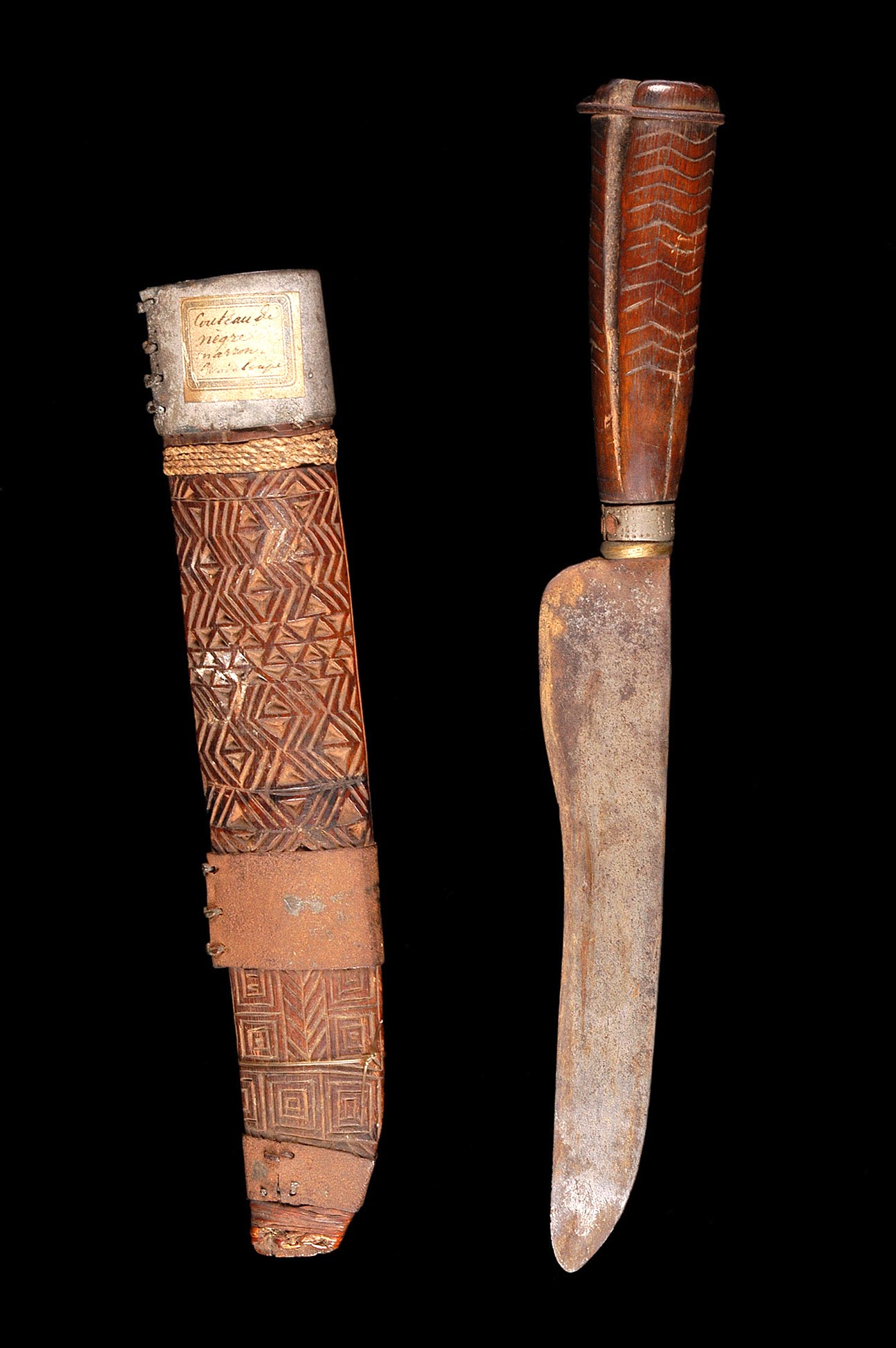 Couteau de Nègre marron