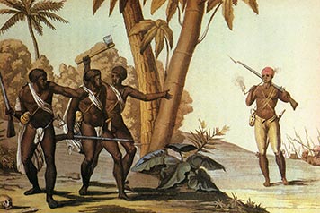 La chasse aux esclaves fugutifs