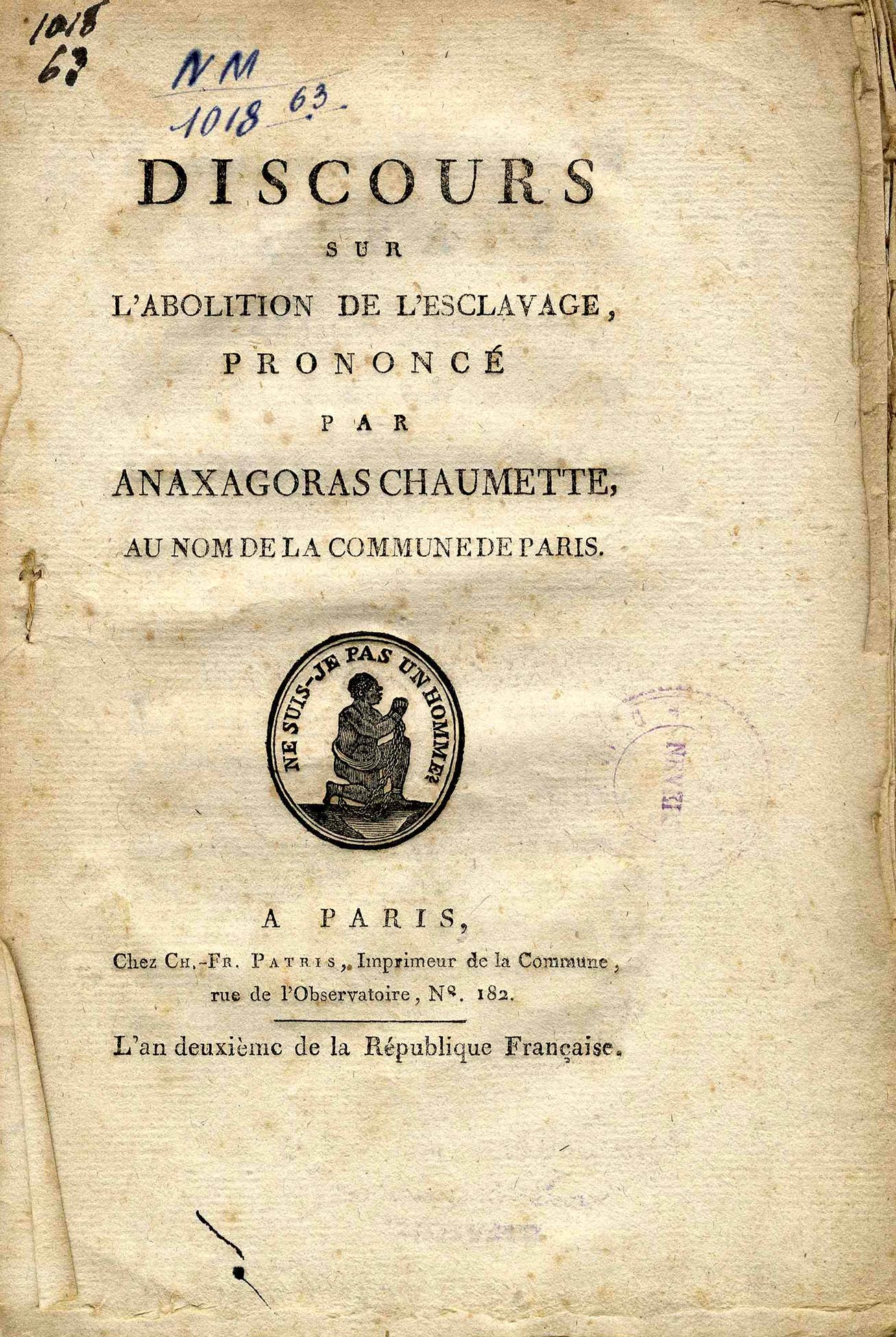 Discours de Chaumette