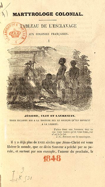 Martyrologe colonial